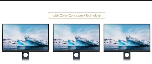 Screen color consistency