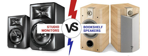 Studio Monitors VS Bookshelf Speakers