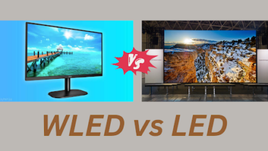 Distinction between WLED vs LED