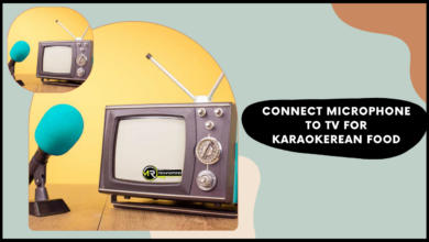 Connect Microphone to TV for Karaokerean Food