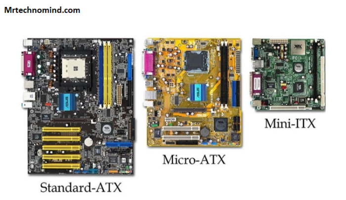 Motherboard form factors and types