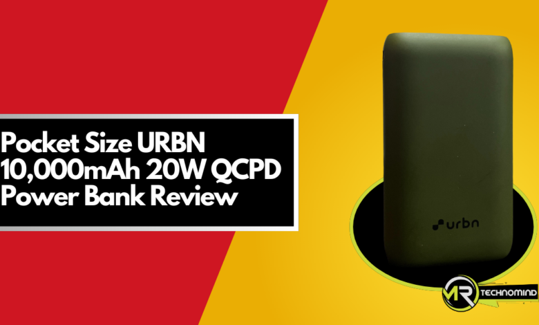 Pocket Size URBN 10,000mAh 20W QCPD Power Bank Review