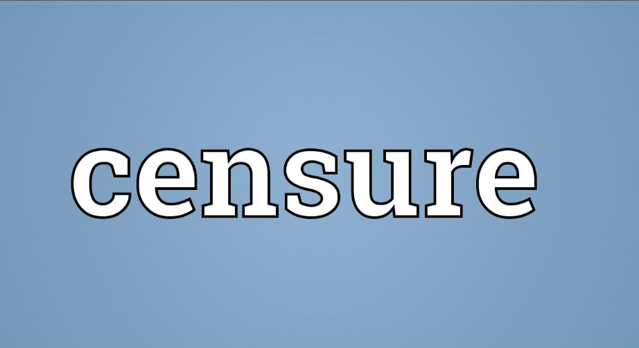 Know Censure Meaning With Examples!